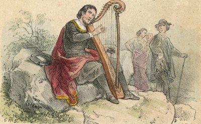 Ballade-sanger af Theodor Hosemann