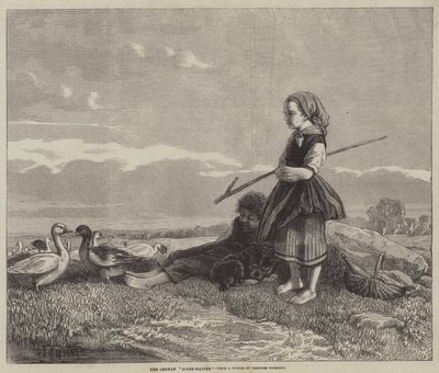 Den tyske gåsejomfru af Theodor Hosemann