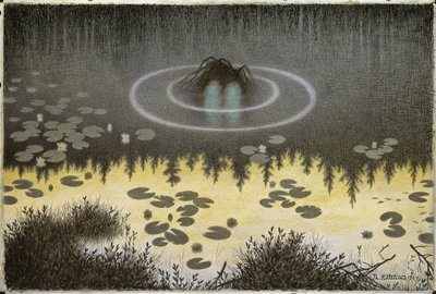 Nøglen af Theodor Kittelsen
