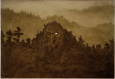 Waldtroll af Theodor Kittelsen