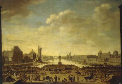 Udsigt over Paris fra Point de la Cite, af Theodor Matham