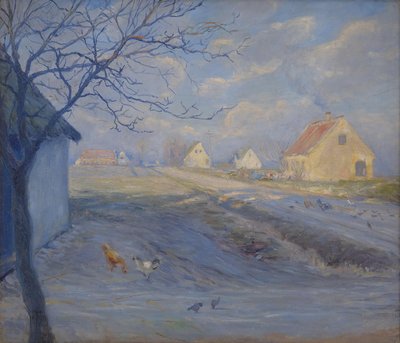 Vejen til København fra Kastrup. Øen Amager af Theodor Philipsen