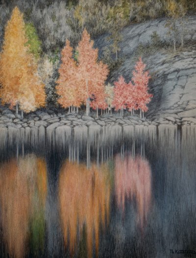 Blødende osp af Theodor Severin Kittelsen