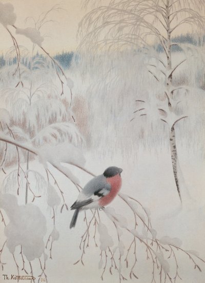 Bullfinch af Theodor Kittelsen