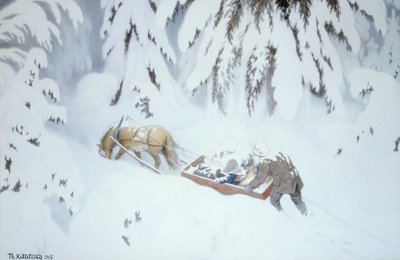 Juletrold af Theodor Severin Kittelsen