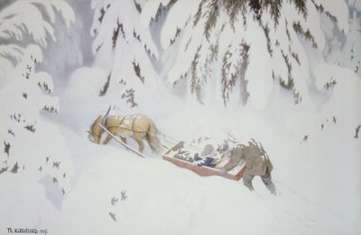 juletrold af Theodor Kittelsen