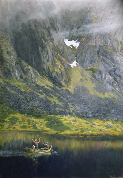 Ekko af Theodor Kittelsen