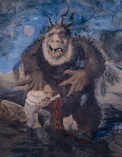 Skovtrolden af Theodor Severin Kittelsen