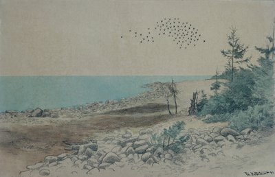 Jomfruland (maleri) af Theodor Severin Kittelsen