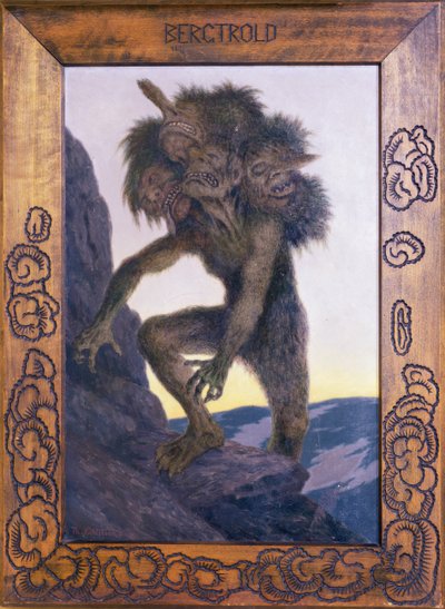 Bjergtrolden af Theodor Kittelsen