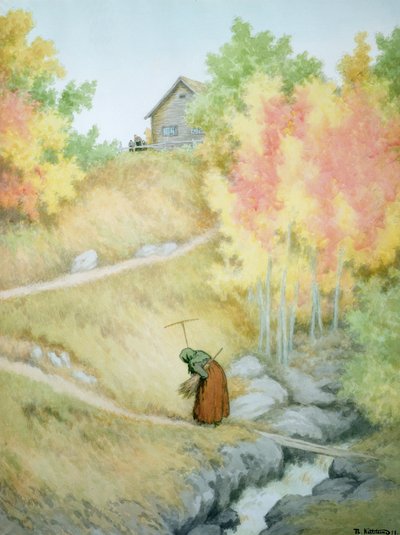 Pest af Theodor Kittelsen