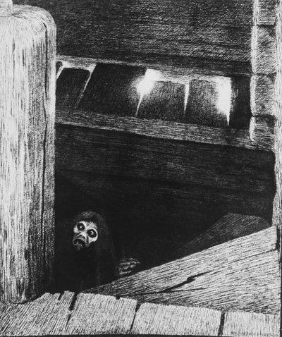 Den sorte død af Theodor Kittelsen
