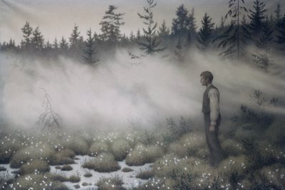 Nymfen, der forsvandt af Theodor Kittelsen