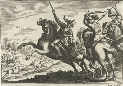 løvejagt af Theodor van Merlen (II)