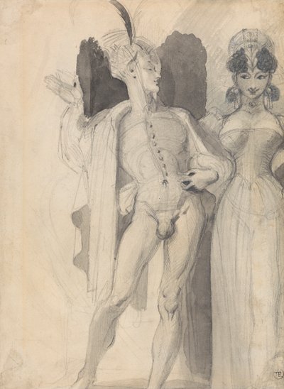 Faust og Margaret af Theodor von Holst