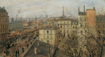Udsigt over Paris af Theodor von Hormann