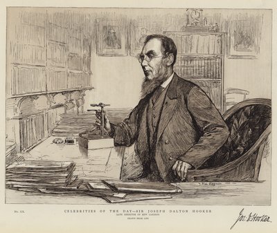 Dagens berømtheder, Sir Joseph Dalton Hooker af Theodore Blake Wirgman