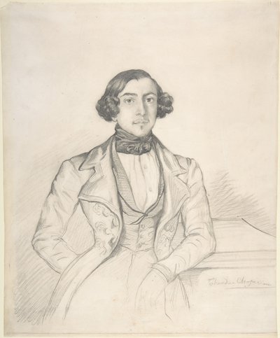 Grev Philibert-Oscar de Ranchicourt af Théodore Chassériau