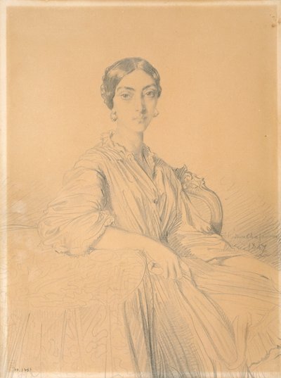 Prinsesse Belgiojoso af Théodore Chassériau