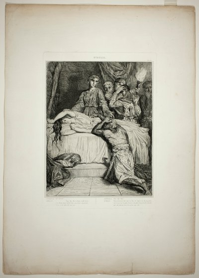 Oh! Oh! Oh!, plade 14 fra Othello af Théodore Chassériau