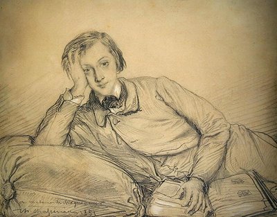 Portræt af Raymond de Magnoncourt af Théodore Chassériau