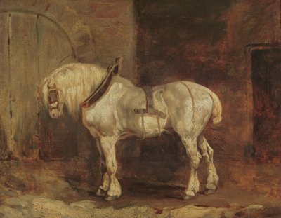 En vogn-hest af Theodore Gericault