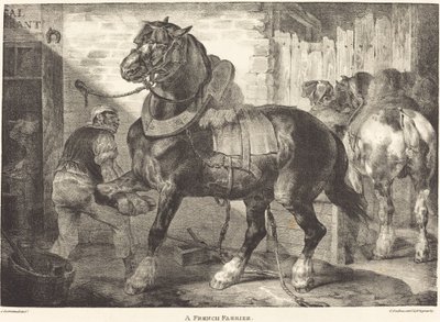 En fransk beslagsmed af Theodore Gericault