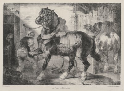 En fransk hovslagersvend af Theodore Gericault