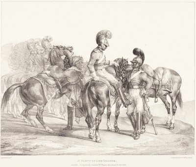 En gruppe livreddere af Theodore Gericault