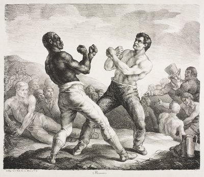 Boksere af Theodore Gericault