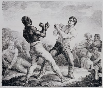 Boksere, 1818 af Theodore Gericault