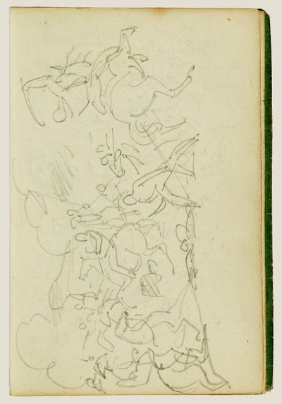 Kavalerislag af Theodore Gericault