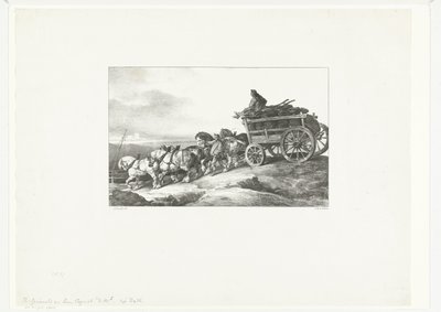Kulvognen af Theodore Gericault