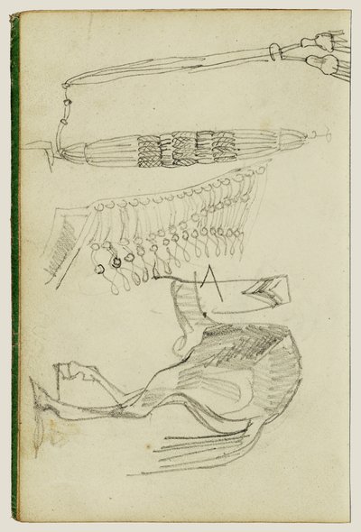 Hestestudier og kvaster af Theodore Gericault