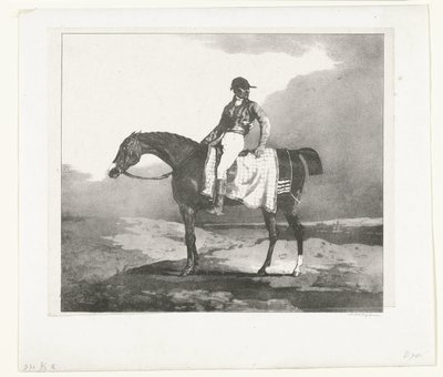 Jockey på en engelsk fuldblodshest af Theodore Gericault