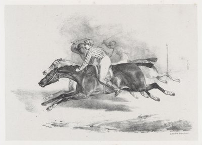 La Course (Løbet) af Theodore Gericault
