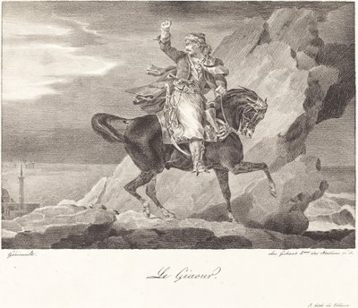 Le Giaour (Den vantro) af Theodore Gericault