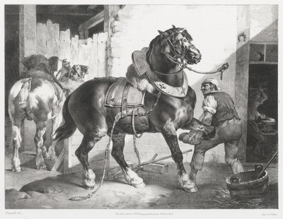 Den franske hestesmed (The French Blacksmith) af Theodore Gericault