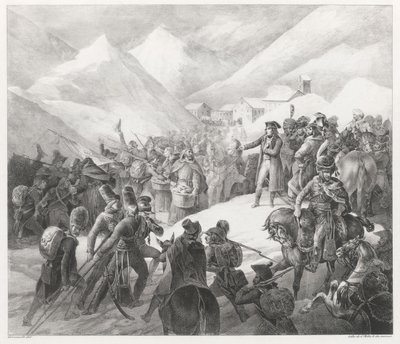 Passagen over Mont Saint-Bernard (Crossing of Mount Saint Bernard) af Theodore Gericault