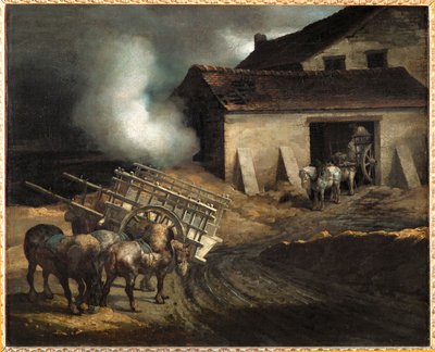 Le four a platre. Gipsovnen ... af Theodore Gericault