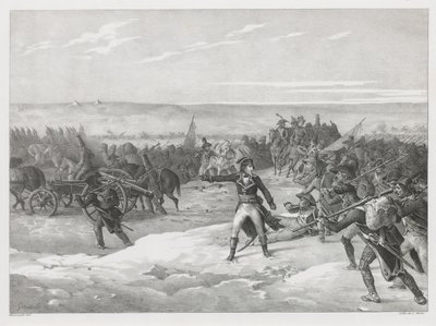 Vandring i ørkenen (March in the Desert) af Theodore Gericault