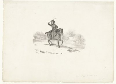 Artilleriofficer af Theodore Gericault