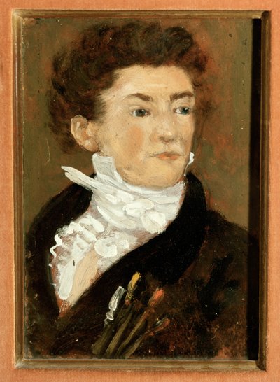 Selvportræt (maleri på lærred) af Theodore Gericault