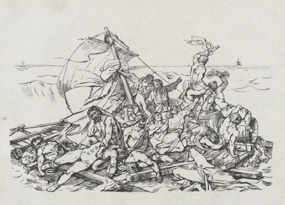 Meduses forlis, 1820 af Theodore Gericault
