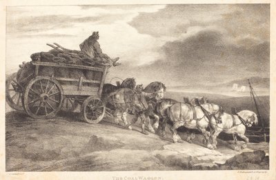 Kulvognen af Theodore Gericault