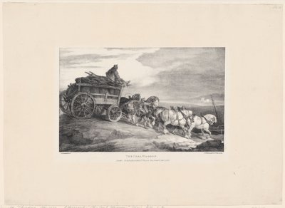 Kulvognen af Theodore Gericault