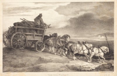 Kulvognen af Theodore Gericault