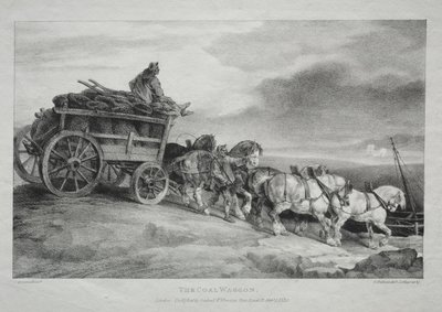 Kulvognen af Theodore Gericault