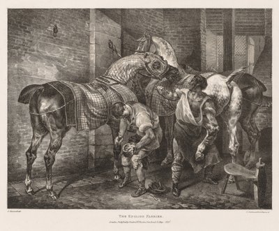 Den engelske hovslager af Theodore Gericault