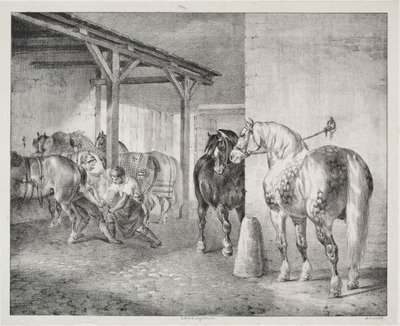 Færgerens skur af Theodore Gericault